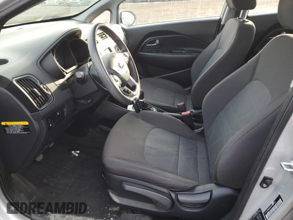 2016 Kia Rio LX with VIN KNADM4A30G6671355, listed as a Copart auction lot 48075515 with 98,168 mi miles and Salvage Title. Bid and sale history available at carsss.com. Image 7.