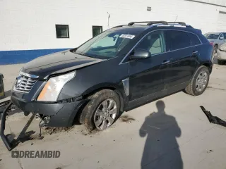 2015 Cadillac SRX Luxury Collection with VIN 3GYFNEE34FS619157, listed as a Copart auction lot 48331665 with 130,477 mi miles and Salvage Title. Bid and sale history available at carsss.com. Image 1.