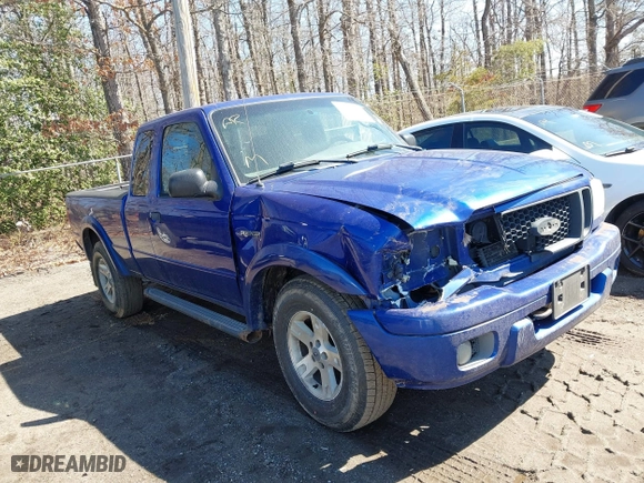 2004 Ford Ranger XL Fleet with VIN 1FTZR45E44PA72552, listed as a IAAI auction lot 41847202 with 228,007 mi miles. Bid and sale history available at carsss.com. Image 1.