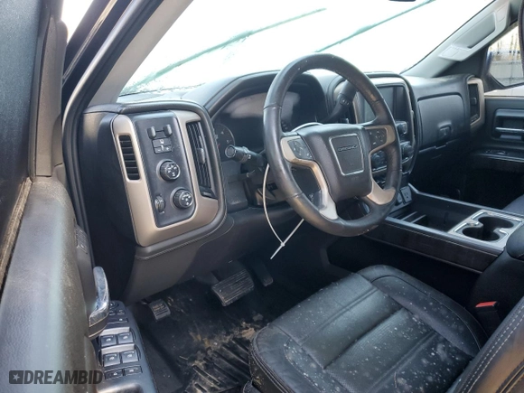 2015 GMC Sierra 1500 Denali with VIN 3GTU2WEJ1FG237214, listed as a Copart auction lot 43529915 with 0 mi miles and Salvage Title. Bid and sale history available at carsss.com. Image 8.