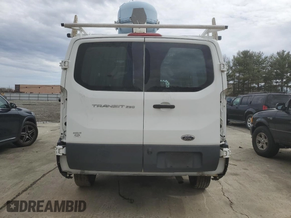 2016 Ford Transit Cargo with VIN 1FTYR1ZM9GKB23475, listed as a Copart auction lot 52071595 with 139,937 mi miles and Salvage Title. Bid and sale history available at carsss.com. Image 6.