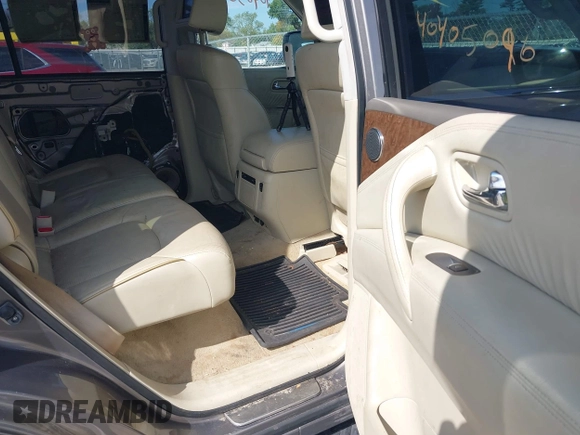 2015 Infiniti QX80 z VIN JN8AZ2NC8F9370971, wystawiony jako IAAI lot #40405096 z przebiegiem 71 990 mil mil oraz . Historia ofert i sprzedaży dostępna na DreamBid. Obrazek 8.