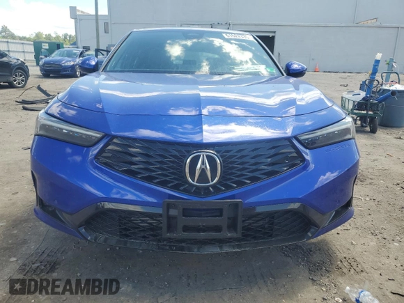 2025 Acura Integra Technology with VIN 19UDE4H6XSA010911, listed as a Copart auction lot 61624335 with 2,322 mi miles and Salvage title. Bid and sale history available at DreamBid. Image 5.