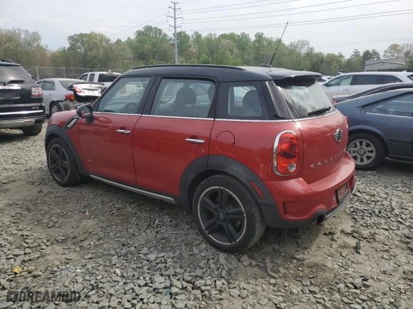 2015 MINI Cooper Countryman S with VIN WMWZC5C53FWP44892, listed as a Copart auction lot 76232894 with NaN miles and Salvage Title. Bid and sale history available at carsss.com. Image 2.