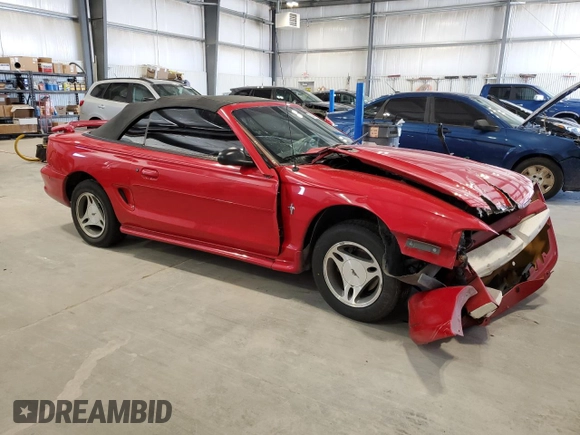 1998 Ford Mustang with VIN 1FAFP4448WF143882, listed as a Copart auction lot 53866905 with 109,835 mi miles and Salvage title. Bid and sale history available at DreamBid. Image 4.