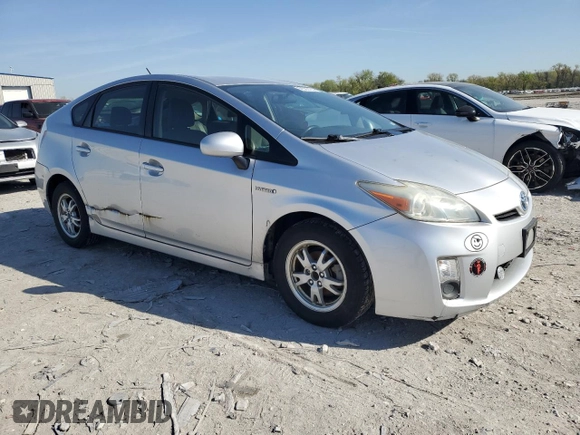 2011 Toyota Prius I with VIN JTDKN3DU6B5353843, listed as a Copart auction lot 52383135 with 306,749 mi miles and Clean Title. Bid and sale history available at DreamBid. Image 4.