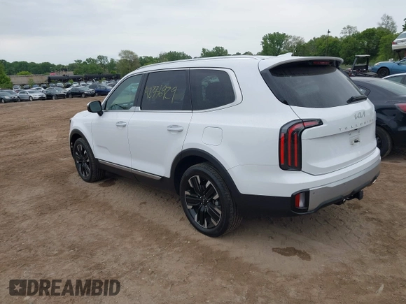 2024 Kia Telluride SX Prestige X-Line z VIN 5XYP5DGC4RG486441, wystawiony jako IAAI lot #42336929 z przebiegiem 14 033 mil mil oraz . Historia ofert i sprzedaży dostępna na DreamBid. Obrazek 3.