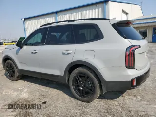 2024 Kia Telluride EX with VIN 5XYP3DGC1RG468629, listed as a Copart auction lot 52017455 with 29,267 mi miles and Salvage Title. Bid and sale history available at carsss.com. Image 2.