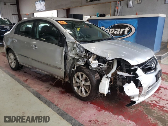 2011 Nissan Sentra 2.0 with VIN 3N1AB6AP5BL682072, listed as a Copart auction lot 65832474 with Not Provided miles and Salvage Title. Bid and sale history available at DreamBid. Image 4.