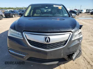 2016 Acura MDX with VIN 5FRYD3H23GB020588, listed as a Copart auction lot 86852534 with 168,552 mi miles and Salvage Title. Bid and sale history available at carsss.com. Image 5.