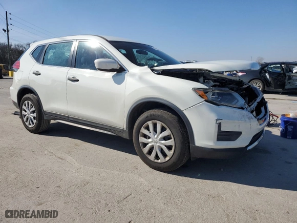 2017 Nissan Rogue SL with VIN 5N1AT2MVXHC823635, listed as a Copart auction lot 44452375 with 82,912 mi miles and Salvage Title. Bid and sale history available at carsss.com. Image 4.