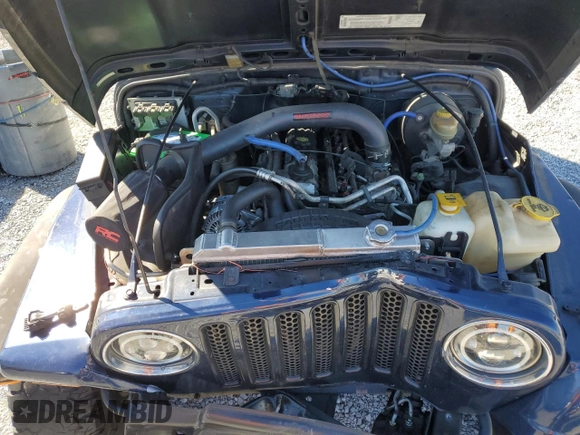 2003 Jeep Wrangler X with VIN 1J4FA39S53P363235, listed as a Copart auction lot 47496685 with 236,575 mi miles and Salvage Title. Bid and sale history available at carsss.com. Image 12.