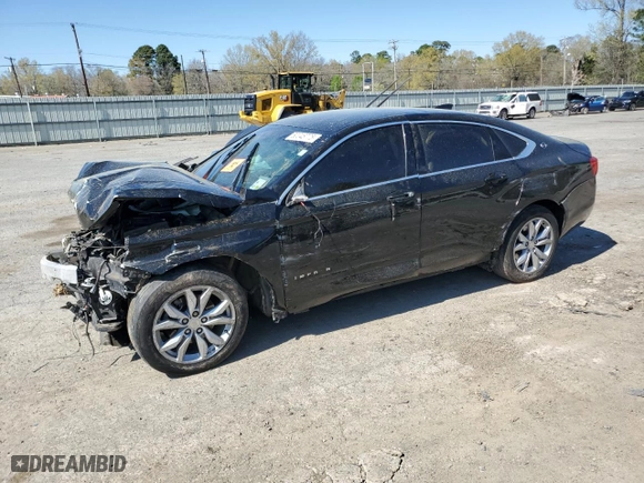 2018 Chevrolet Impala LT with VIN 2G1105S32J9173141, listed as a Copart auction lot 50048775 with 156,405 mi miles and Salvage Title. Bid and sale history available at carsss.com. Image 1.