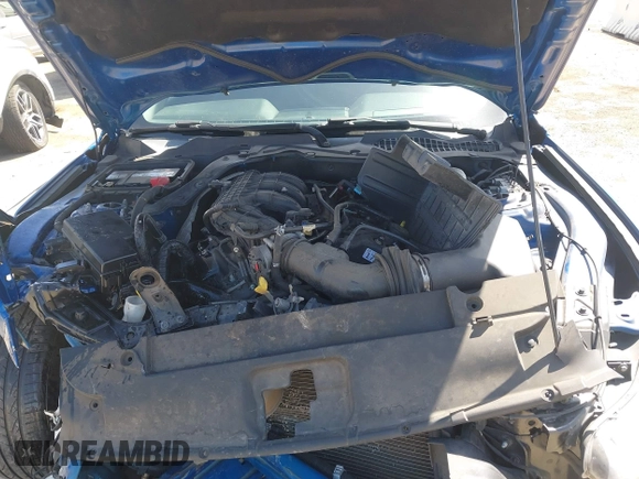 2017 Ford Mustang V6 with VIN 1FA6P8AM9H5239685, listed as a IAAI auction lot 41956734 with 67,577 mi miles and . Bid and sale history available at carsss.com. Image 10.