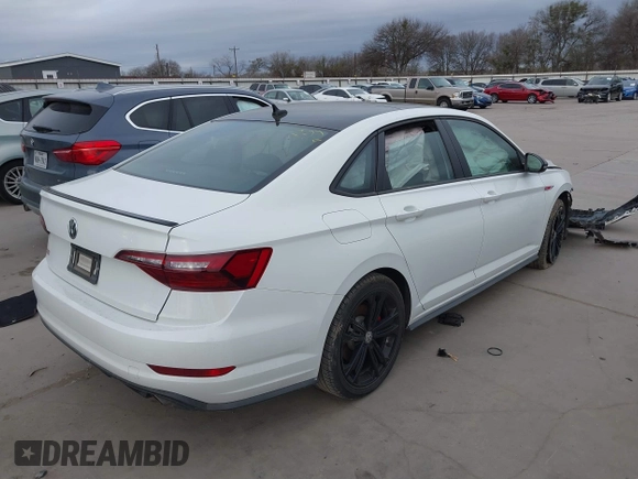 2021 Volkswagen Jetta GLI S with VIN 3VW6T7BU5MM008444, listed as a IAAI auction lot 41671526 with 32,078 mi miles and . Bid and sale history available at DreamBid. Image 4.