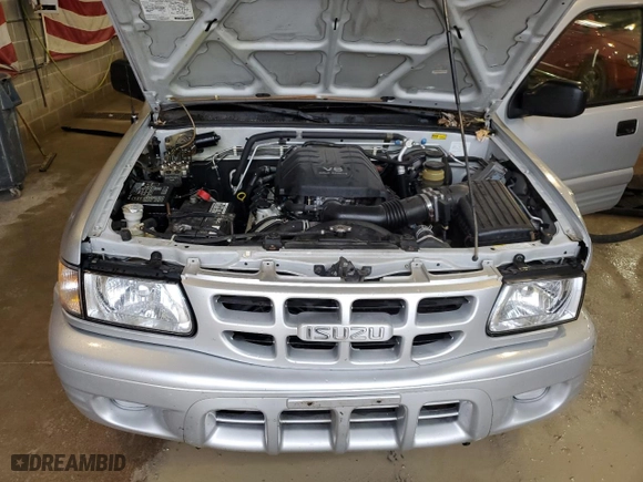 2000 Isuzu Rodeo with VIN 4S2DM58WXY4346884, listed as a Copart auction lot 43108675 with 144,306 mi miles and Non Repairable. Bid and sale history available at carsss.com. Image 13.