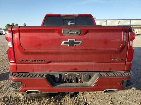 2022 Chevrolet Silverado 1500 RST with VIN 3GCPADED0NG605024, listed as a Copart auction lot 41574725 with 30,727 mi miles and Salvage Title. Bid and sale history available at DreamBid. Image 6.