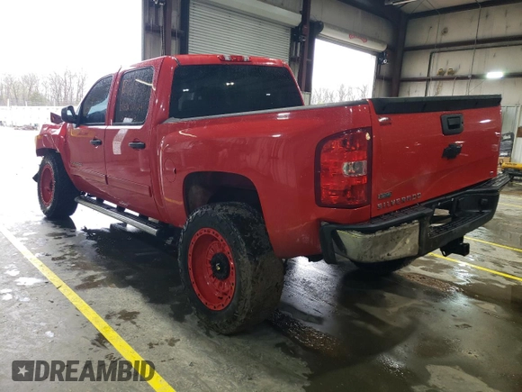 2011 Chevrolet Silverado 1500 LT with VIN 3GCPKSE34BG408829, listed as a Copart auction lot 51664375 with 128,741 mi miles and Salvage Title. Bid and sale history available at DreamBid. Image 2.