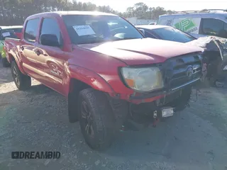 2008 Toyota Tacoma PreRunner with VIN 3TMJU62N38M060190, listed as a IAAI auction lot 41294035 with 143,014 mi miles. Bid and sale history available at carsss.com. Image 1.