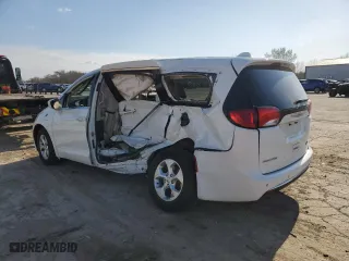 2018 Chrysler Pacifica Hybrid Touring Plus with VIN 2C4RC1H71JR159333, listed as a Copart auction lot 49529185 with 0 mi miles and Salvage Title. Bid and sale history available at carsss.com. Image 2.