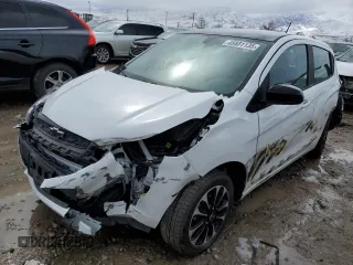 2022 Chevrolet Spark 1LT with VIN KL8CD6SA4NC021765, listed as a Copart auction lot 48881135 with 36,098 mi miles and Salvage Title. Bid and sale history available at carsss.com. Image 1.