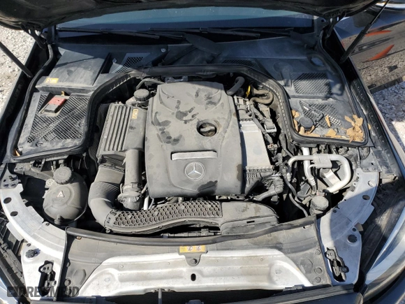2015 Mercedes-Benz C-Class C 300 with VIN 55SWF4JB4FU075745, listed as a Copart auction lot 47695835 with 105,268 mi miles and Salvage Title. Bid and sale history available at carsss.com. Image 11.