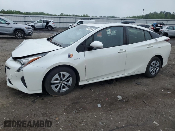 2016 Toyota Prius Four with VIN JTDKARFU8G3524171, listed as a Copart auction lot 55809795 with 120,869 mi miles and Clean Title. Bid and sale history available at carsss.com. Image 1.