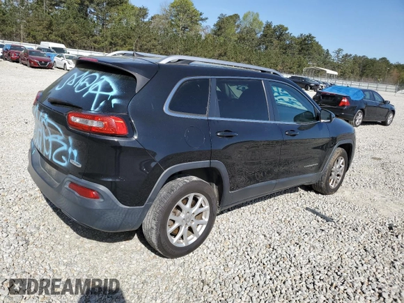 2016 Jeep Cherokee Latitude with VIN 1C4PJMCB8GW118725, listed as a Copart auction lot 50900255 with 95,109 mi miles and Salvage Title. Bid and sale history available at carsss.com. Image 3.