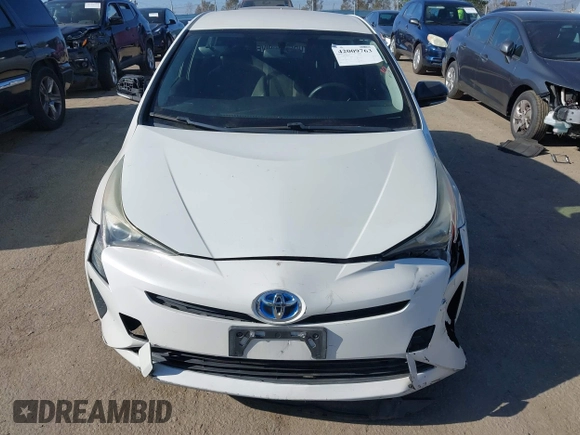 2016 Toyota Prius Two with VIN JTDKBRFUXG3001716, listed as a IAAI auction lot 42009763 with 177,132 mi miles and . Bid and sale history available at carsss.com. Image 12.