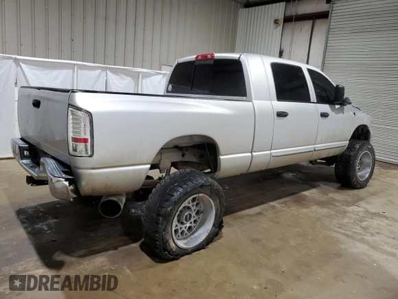 2007 Dodge 2500 Laramie with VIN 3D7KS29C47G727309, listed as a Copart auction lot 47773565 with 268,281 mi miles and Clean Title. Bid and sale history available at DreamBid. Image 3.