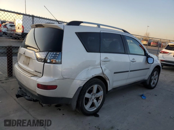 2007 Mitsubishi Outlander XLS z VIN JA4MT41XX7U011855, wystawiony jako Copart lot #89026105 z przebiegiem 254 849 mil mil oraz Szkoda całkowita • Salvage title. Historia ofert i sprzedaży dostępna na DreamBid. Obrazek 3.