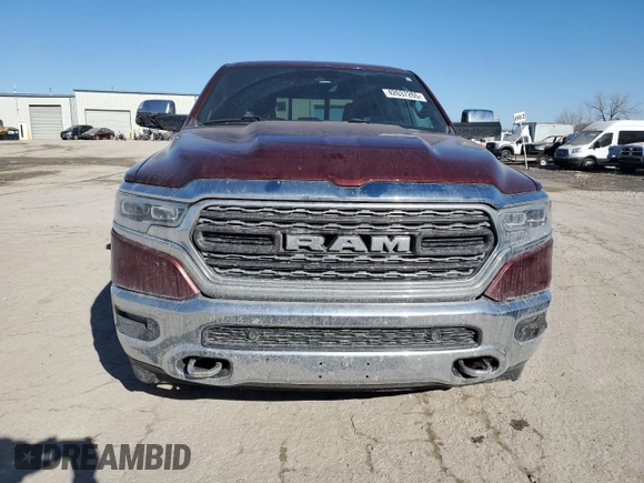 2020 Ram 1500 Limited with VIN 1C6SRFHT6LN118195, listed as a Copart auction lot 42637265 with 91,956 mi miles and Salvage Title. Bid and sale history available at carsss.com. Image 5.