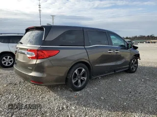 2019 Honda Odyssey Touring with VIN 5FNRL6H89KB103286, listed as a Copart auction lot 48141915 with 80,536 mi miles and Salvage Title. Bid and sale history available at carsss.com. Image 3.