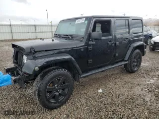 2014 Jeep Wrangler Unlimited Sahara with VIN 1C4BJWEG6EL309394, listed as a Copart auction lot 44537195 with 96,015 mi miles and Salvage Title. Bid and sale history available at carsss.com. Image 1.
