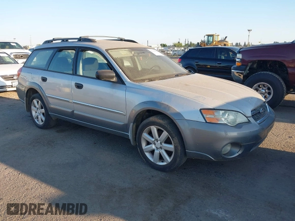 2006 Subaru Legacy Outback with VIN 4S4BP61C467331725, listed as a IAAI auction lot 42690682 with 239,299 mi miles and . Bid and sale history available at DreamBid. Image 1.