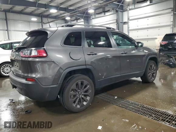 2021 Jeep Cherokee Latitude Lux with VIN 1C4PJMMX1MD152717, listed as a Copart auction lot 61002385 with 53,178 mi miles and Salvage title. Bid and sale history available at DreamBid. Image 3.