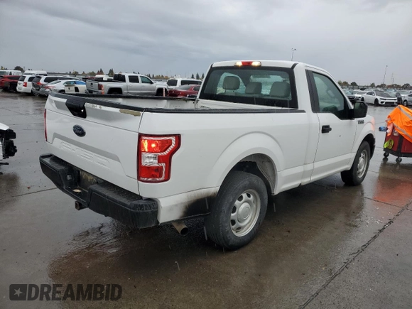 2018 Ford F-150 XL with VIN 1FTMF1C55JKD86563, listed as a Copart auction lot 81996294 with 148,399 mi miles and Clean title. Bid and sale history available at DreamBid. Image 3.