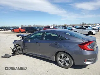 2020 Honda Civic LX z VIN 2HGFC2F63LH538928, wystawiony jako Copart lot #48202695 z przebiegiem 46 390 mil mil oraz Szkoda całkowita • Salvage title. Historia ofert i sprzedaży dostępna na DreamBid. Obrazek 2.