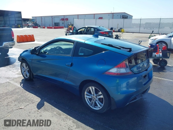 2011 Honda CR-Z with VIN JHMZF1D4XBS014292, listed as a IAAI auction lot 41980890 with 152,250 mi miles. Bid and sale history available at carsss.com. Image 3.