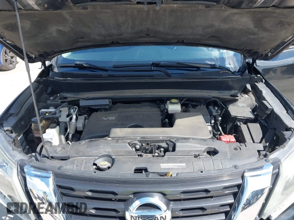 2018 Nissan Pathfinder SV with VIN 5N1DR2MN2JC625407, listed as a IAAI auction lot 41991795 with 58,253 mi miles. Bid and sale history available at carsss.com. Image 10.