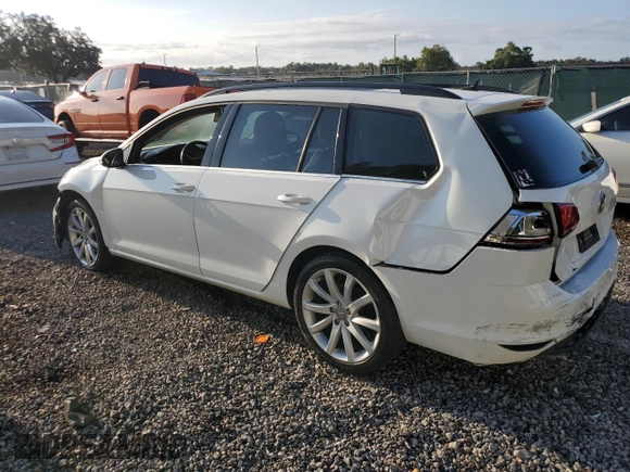 2015 Volkswagen Golf SportWagen TDI SE with VIN 3VWCA7AU2FM518151, listed as a Copart auction lot 67848394 with 92,858 mi miles and Salvage Title. Bid and sale history available at carsss.com. Image 2.