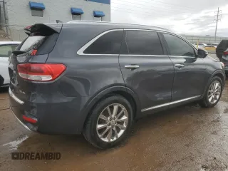 2017 Kia Sorento SXL z VIN 5XYPK4A56HG305258, wystawiony jako Copart lot #78742384 z przebiegiem Nie podano mil oraz Nie do naprawy • Non repairable. Historia ofert i sprzedaży dostępna na DreamBid. Obrazek 3.