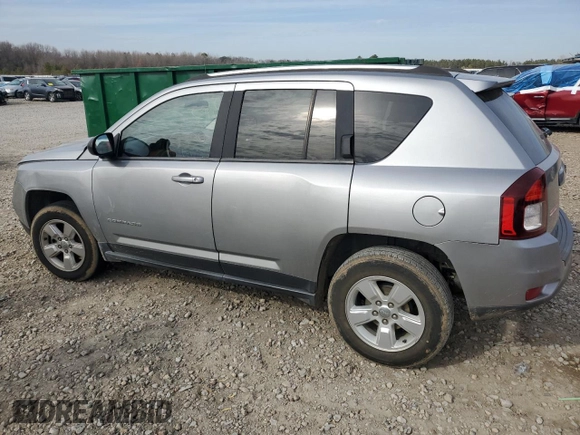 2015 Jeep Compass Sport with VIN 1C4NJCBA9FD104823, listed as a Copart auction lot 43799545 with 101,650 mi miles and Salvage Title. Bid and sale history available at carsss.com. Image 2.