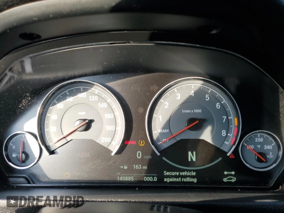 2016 BMW M4 with VIN WBS3U9C50GP969479, listed as a Copart auction lot 40458044 with 140,885 mi miles. Bid and sale history available at carsss.com. Image 9.