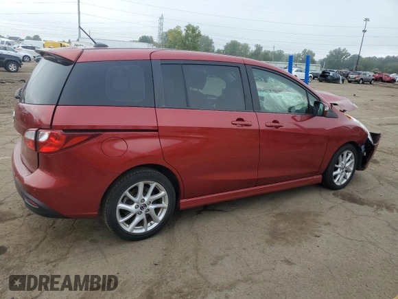 2015 Mazda 5 Grand Touring with VIN JM1CW2DL2F0179081, listed as a Copart auction lot 70816904 with Not provided miles and Clean title. Bid and sale history available at DreamBid. Image 3.