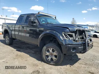 2010 Ford F-150 XL with VIN 1FTEX1EW7AFC64951, listed as a Copart auction lot 52900785 with 0 mi miles and Salvage Title. Bid and sale history available at carsss.com. Image 4.