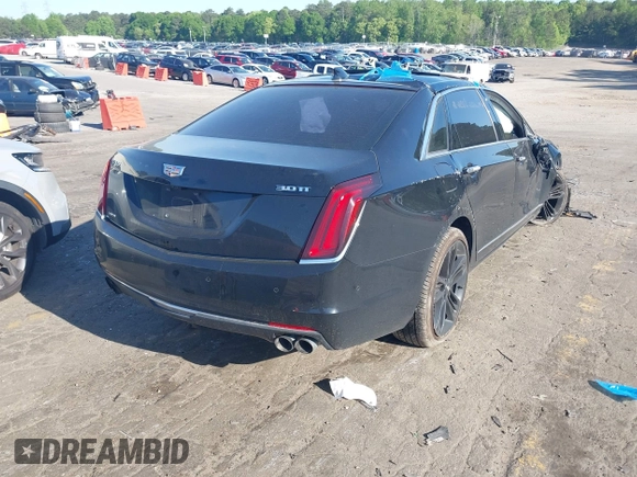2017 Cadillac CT6 Premium Luxury AWD with VIN 1G6KH5R6XHU206004, listed as a IAAI auction lot 42038201 with 119,445 mi miles and . Bid and sale history available at DreamBid. Image 4.