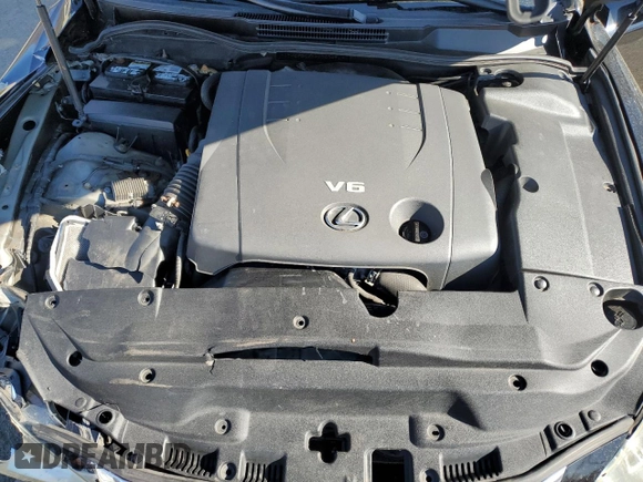 2010 Lexus IS 250 with VIN JTHCF5C20A5040491, listed as a Copart auction lot 53475435 with 153,298 mi miles and Salvage Title. Bid and sale history available at carsss.com. Image 12.