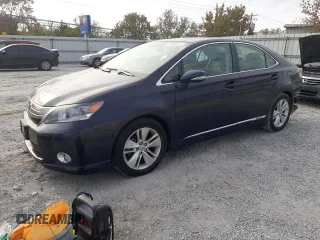 2010 Lexus HS 250h with VIN JTHBB1BA9A2010237, listed as a Copart auction lot 77445014 with 102,517 mi miles and Salvage Title. Bid and sale history available at carsss.com. Image 1.