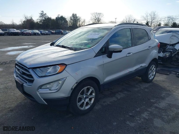 2018 Ford EcoSport SE with VIN MAJ6P1UL9JC200669, listed as a IAAI auction lot 41719105 with NaN miles. Bid and sale history available at carsss.com. Image 2.
